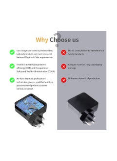 Anmi 20V 3.25A 65W 45W Laptop Charger Replacement for Lenovo IdeaPad 320 310 320S 330 330s 110 110S 120S 330S-15IKB Yoga 520 530, IdeaPad Flex 4 5 6 ADL45WCD Power Supply Adapter Cord (4.0 * 1.7 mm)  - Image 5