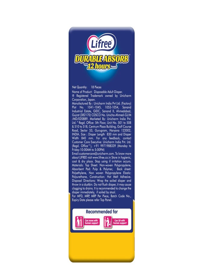 Lifree Durable Absorb XL18-12HR - Image 3
