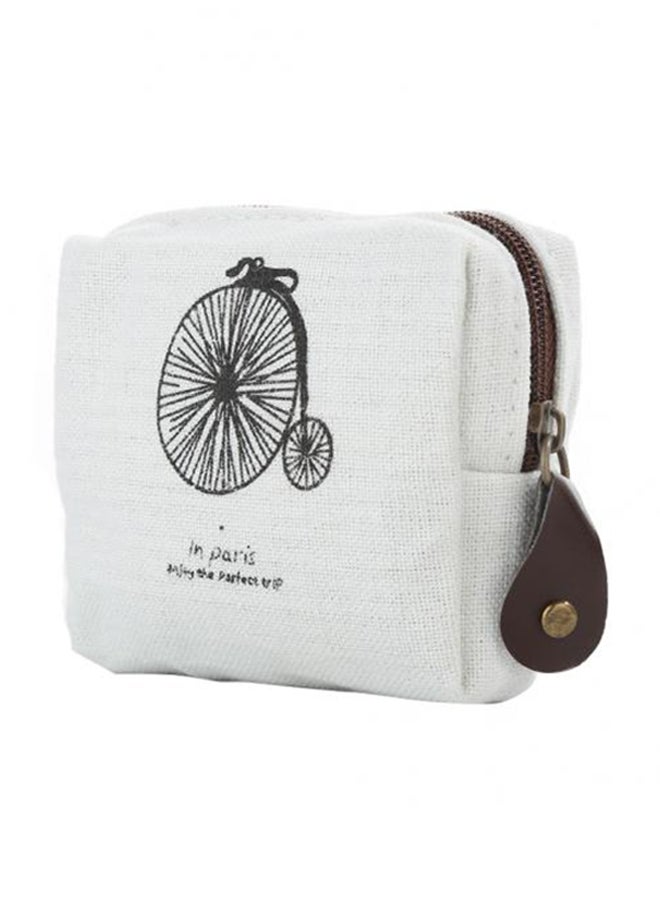 Coin Purse For Girl White