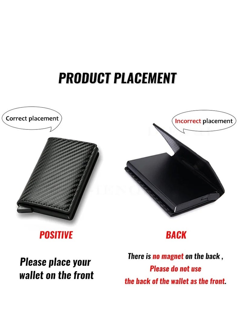 Daytoyz Anti Rfid Credit Card Holder Smart Minimalist Wallet Pocket Men Women Slim Cardholder Bank Secure Creditcard Case Dropshipping  - Image 2