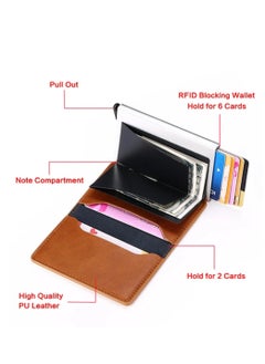 Daytoyz Anti Rfid Credit Card Holder Smart Minimalist Wallet Pocket Men Women Slim Cardholder Bank Secure Creditcard Case Dropshipping  - Image 3