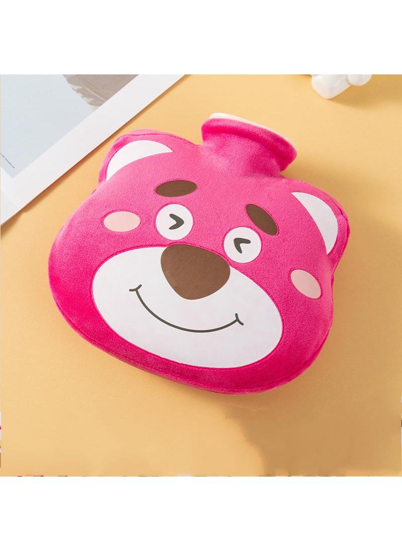 Y&D Lovely Animals Warm Water Bag Mini Portable Hot Hand Bag Waterflooding PVC Bag 1300ml  - Image 1