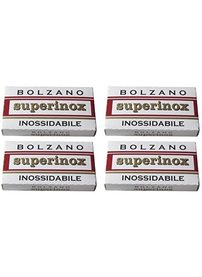 Bolzano 20 Bolzano Superinox Inossidabile Double Edge Razor Blades  - Image 1