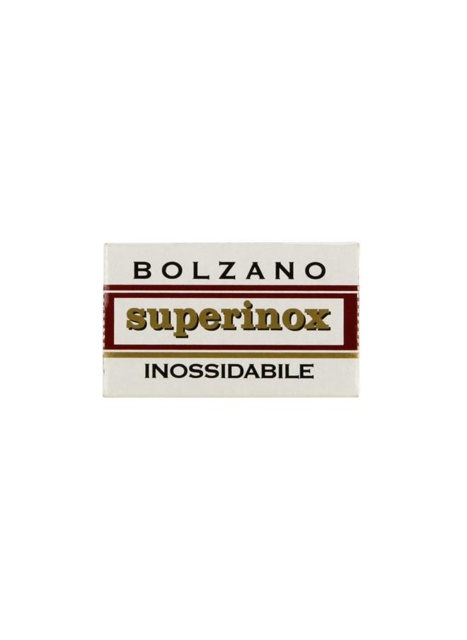 Bolzano 20 Bolzano Superinox Inossidabile Double Edge Razor Blades  - Image 4