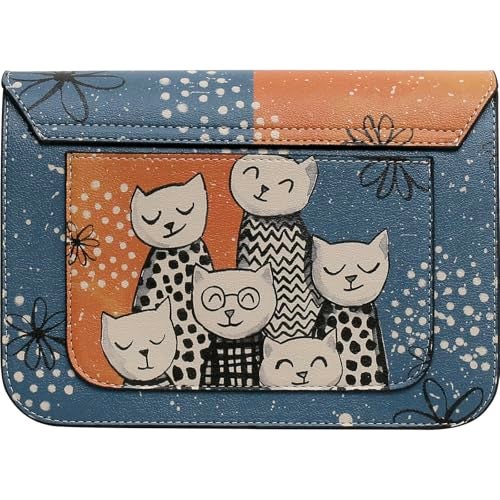 DOGO Handbags for Womens - Handmade, Vegan Leather and Unique Design Crossbody Bags for Women, Family Portrait Design - Image 4