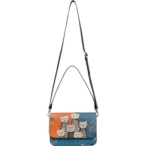 DOGO Handbags for Womens - Handmade, Vegan Leather and Unique Design Crossbody Bags for Women, Family Portrait Design - Image 3