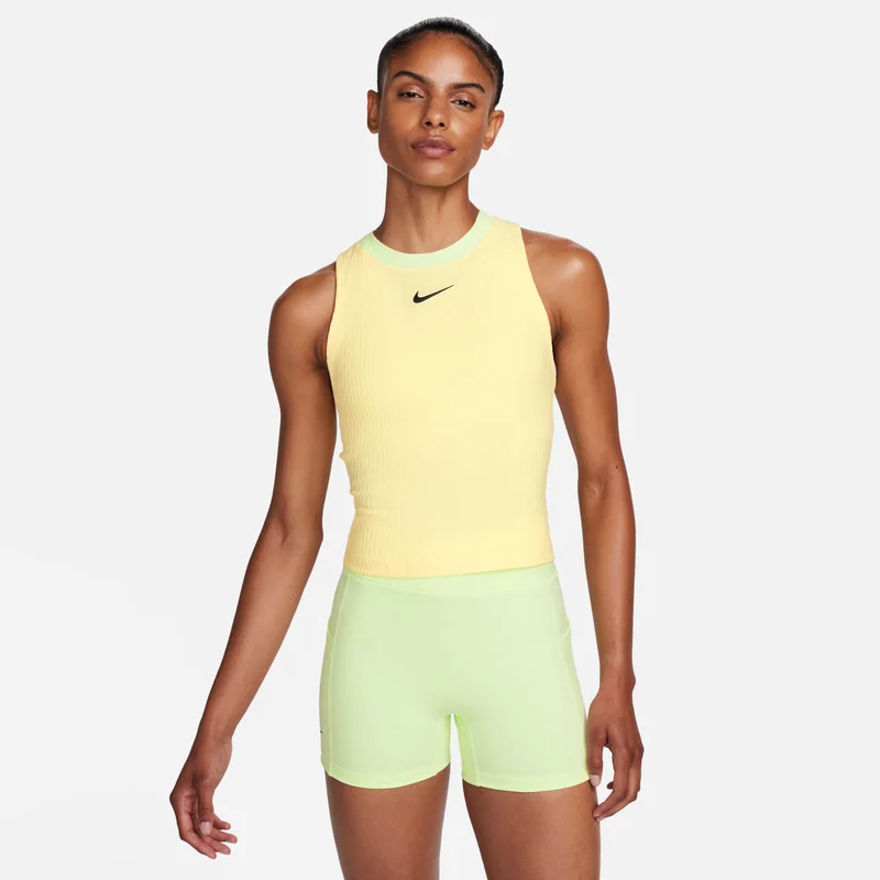 Nike Yellow Women's Court Slam Tank Top for Women | Best Price UAE