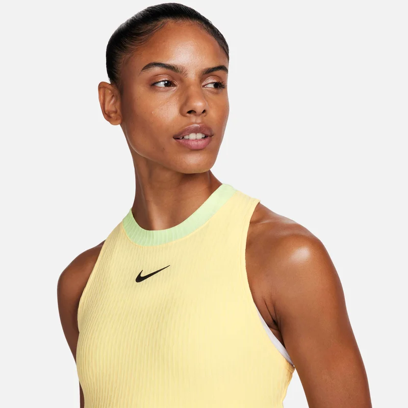 Nike Yellow Women's Court Slam Tank Top for Women | Best Price UAE