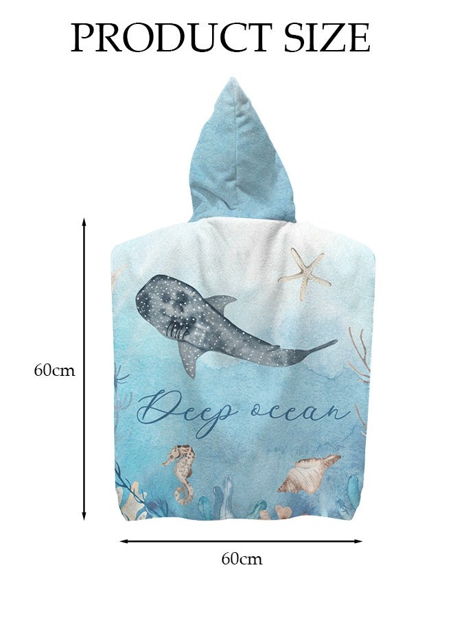 Hooded Bath Robe for Kids, Microfiber Towel Poncho with Hood, Quick Dry Surf Poncho, Lightweight Pool Poncho Kids Hooded Beach Towel for Water Sports Outdoor - pzsku/ZA994E7F91DF067F305E2Z/45/_/1717032710/31048f1c-2257-4b1c-87a1-96d031006655