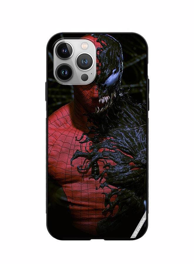 VR CREATIVE غطاء واقي لهاتف آيفون 11 برو بتصميم سبايدرمان متعدد الألوان - Image 1