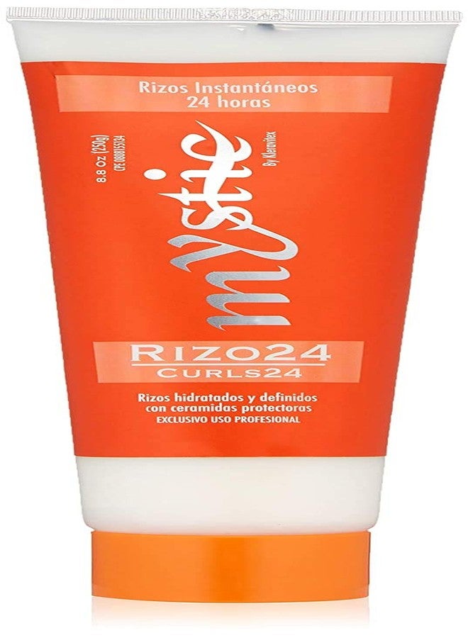Kleravitex Curls 24 Rizo 24 Leave In Treatment (8.8 Fl Oz.) - Defining and Smoothing Cream for Tight Curls, Twist-Outs, Braids - Styling Cream for All Curl Types - Image 1