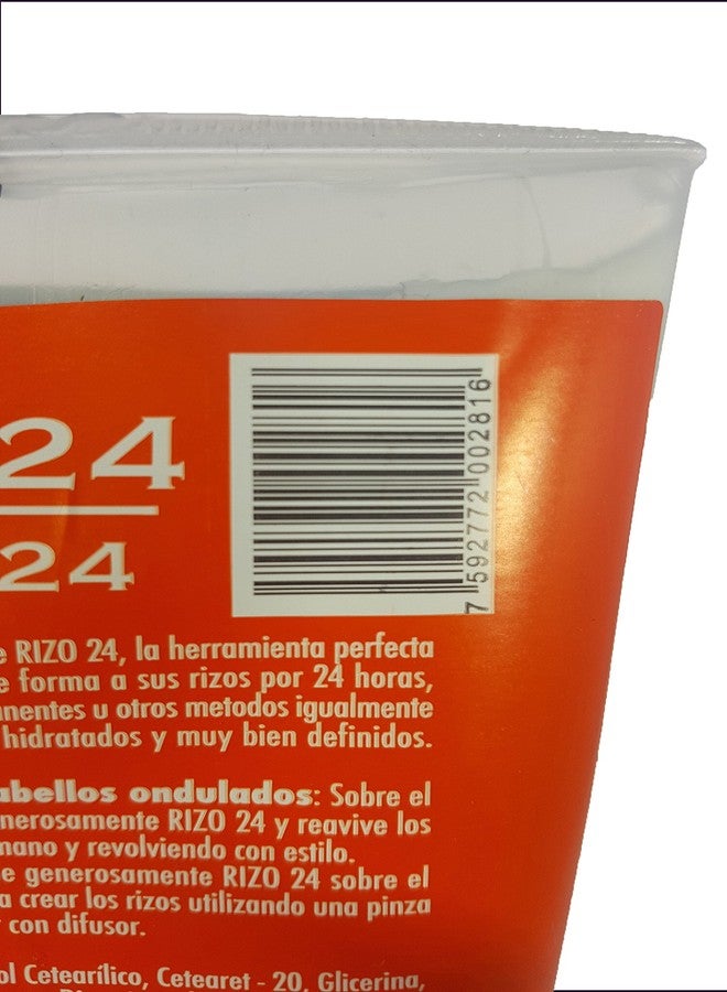 Kleravitex Curls 24 Rizo 24 Leave In Treatment (8.8 Fl Oz.) - Defining and Smoothing Cream for Tight Curls, Twist-Outs, Braids - Styling Cream for All Curl Types - Image 4