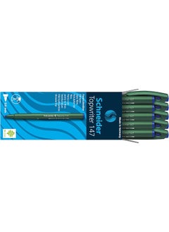 Topwriter 147 Mint Green Barrel Fiber Pen Blue Pack Of 10 - pzsku/ZA9952FB196F134AB683FZ/45/_/1740916826/17df5cd4-2313-4dae-ad66-0dce1c1ea1fc