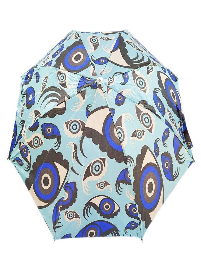RAINPOPSON 2 Fold Printed Umbrella Big Size for Women & Men UV Protection Ladies Umbrella Combo for Summer & Rainy Season (Color May Vary) - Image 3
