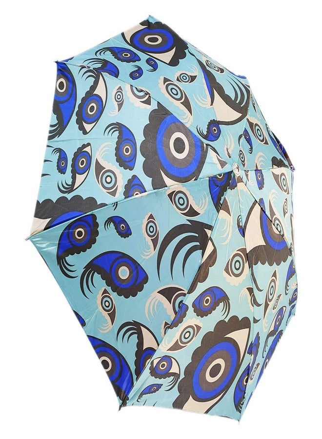 RAINPOPSON 2 Fold Printed Umbrella Big Size for Women & Men UV Protection Ladies Umbrella Combo for Summer & Rainy Season (Color May Vary) - Image 5