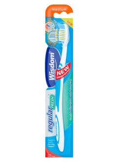 WISDOM Regular Fresh Medium Toothbrush 