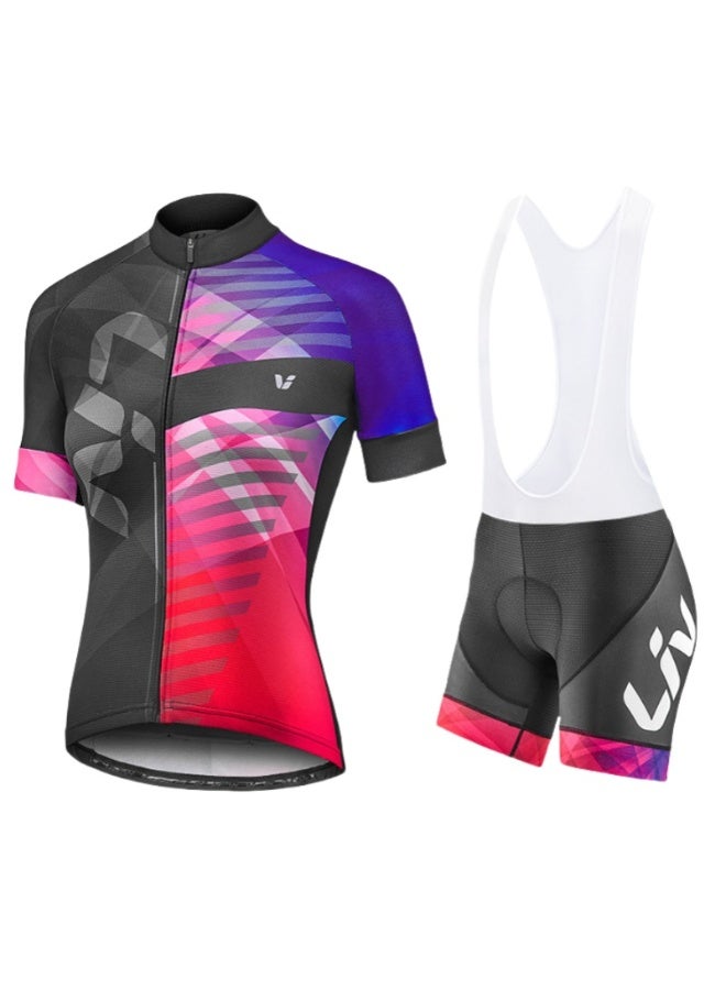 KUYING Summer Short Sleeved Cycling Suit Set  - Image 1