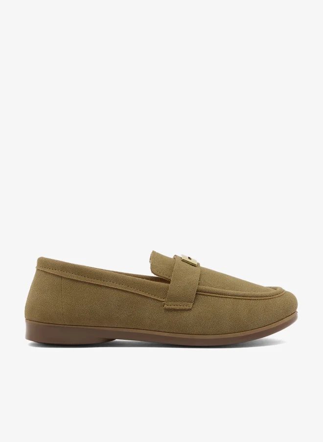 ELLA Suede Formal Slip Ons