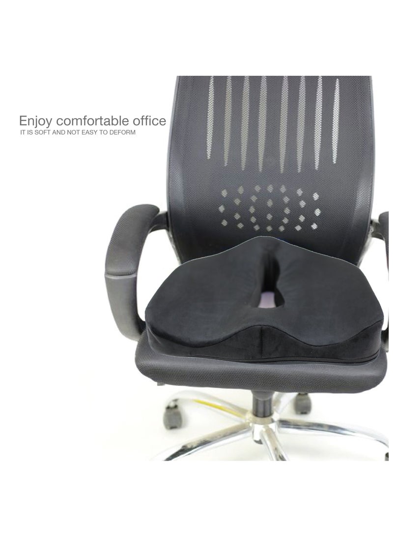 HT Pilonidal Sinus Seat for Back and Coccyx Pain, Memory Foam - Image 2