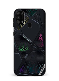 VR CREATIVE Protective Case Cover For Samsung Galaxy M31/M31 Prime Galaxy Design Multicolour  - Image 1