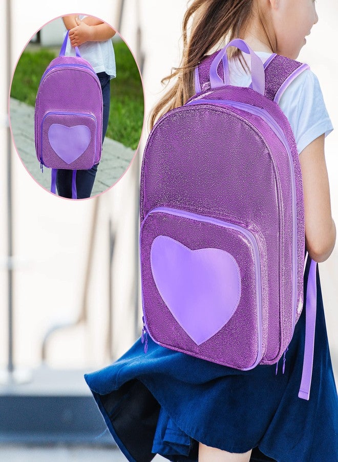 LoDrid Carrying Backpack Compatible with LOL Surprise Dolls All, Storage Case with 6 Clear Pockets for Dolls Organizer & Display, Purple, Bag Only (Patent Design) - Image 4