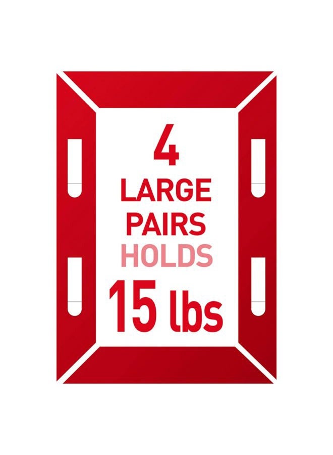 Command شرائط تعليق الصور الكبيرة، شرائط تعليق الصور بدون أضرار، شرائط تعليق على الحائط بدون أدوات للمساحات المعيشية، 14 زوجًا من الشرائط اللاصقة السوداء (28 شريطًا من Command) - Image 2