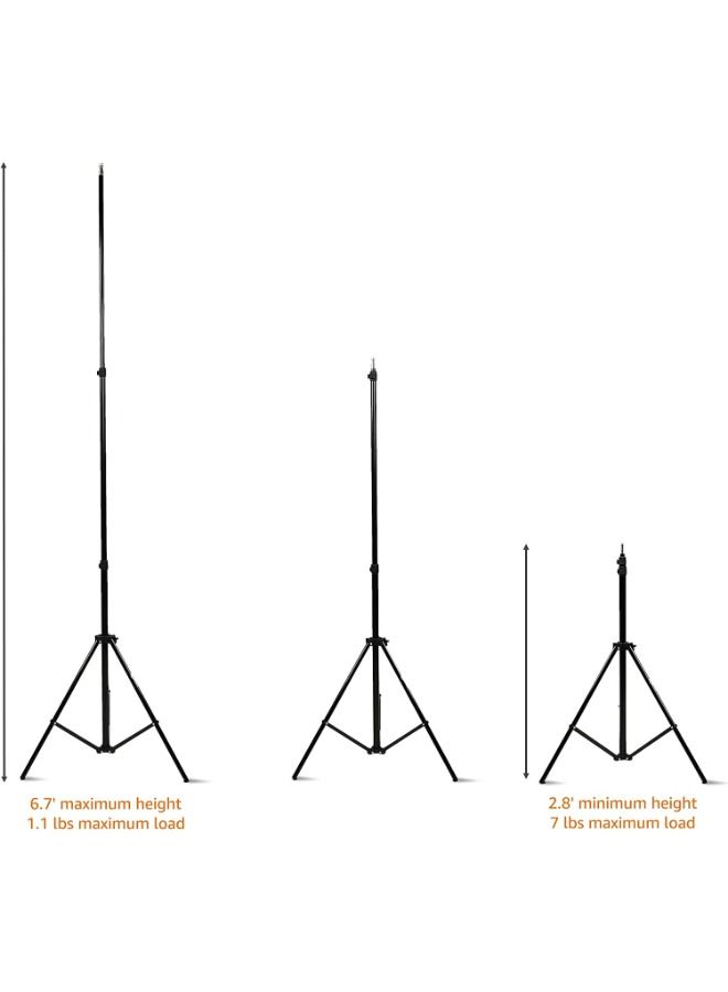شوبي ستاند فوتو ستوديو لايت ستاند سوداء - Image 2