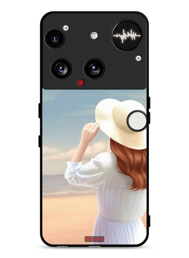 Tolwak Nothing Phone (3) Protective Case Cover Hat Girl Standing - Image 1