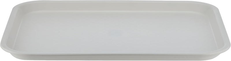 Vague Rectangular Shape Plastic Fast Food Tray, 45 cm x 35 cm Size, White - Image 3