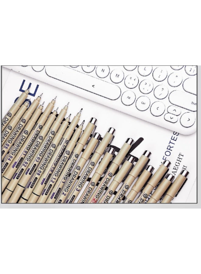 Leto 21-Piece Color Comic Drawing Pen Set - Image 3