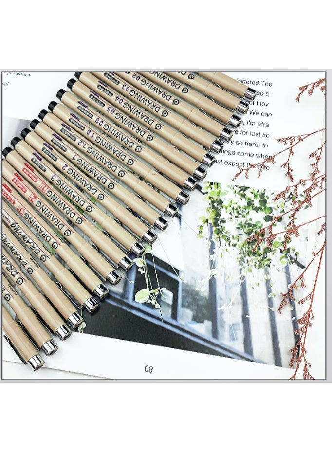 Leto 21-Piece Color Comic Drawing Pen Set - Image 4