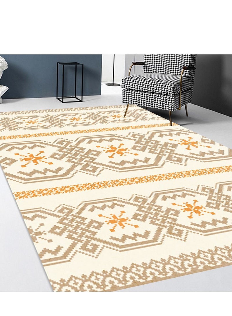 Sharpdo سجادة منطقة غرفة المعيشة غرفة النوم سجادات وسجاد مستطيل ناعم 160*230 سم - Image 2