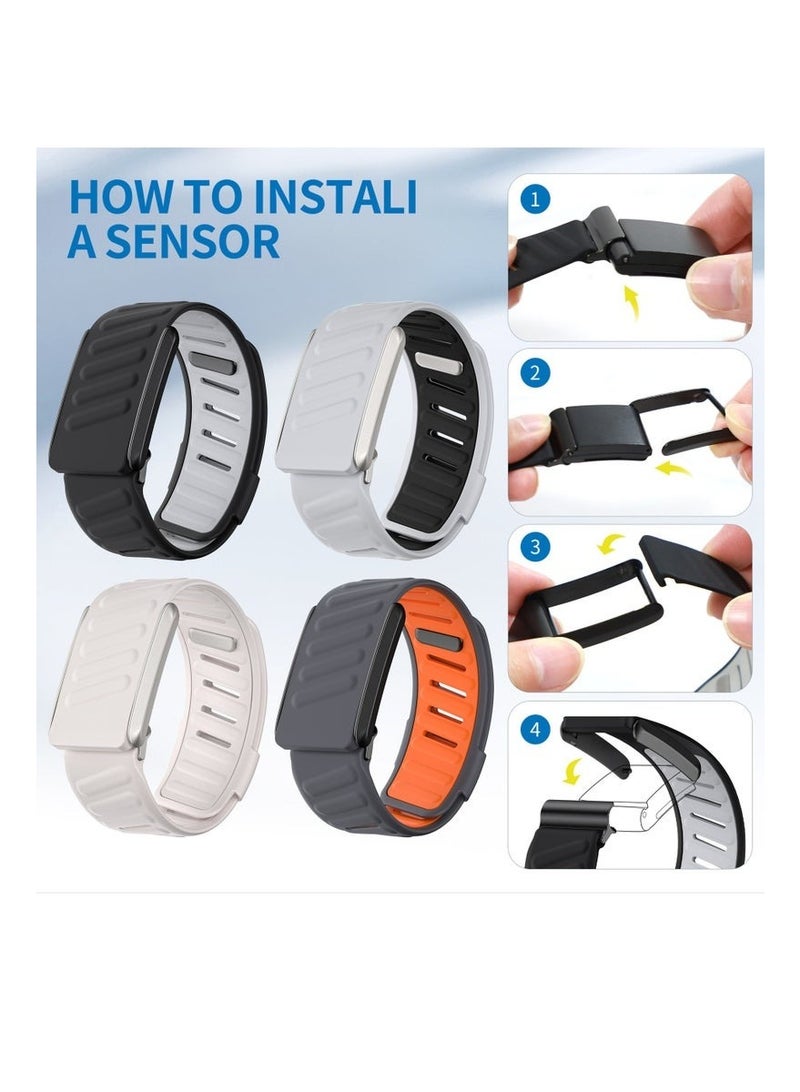 ACLIX Sport Silicone Replacement Band Compatible with Whoop MG Wearable Fitness & Activity Tracker, Durable, Comfortable & Breathable and Adjustable Wristband Replacement Strap Easy to Use and Perfect for Every Occasion Whoop Band Silicone Replacement Wrist Compatible with Whoop Strap MG Ultra-Soft Waterproof and Sweatproof, Soft-Touch and Flexible Silicone, Premium Quality, Comfortable - Image 3