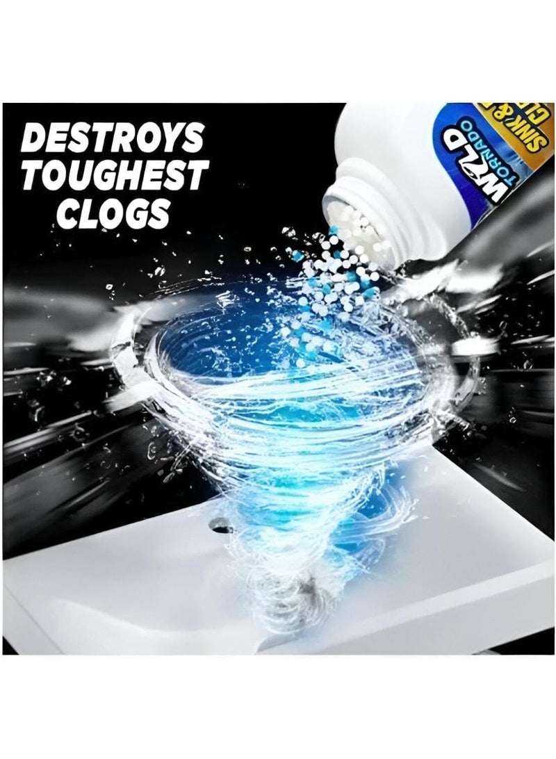 محلول تسليك الصرف، مسحوق بتركيبة متخصصة لفتح جميع أنواع أنابيب الصرف والمجاري بفعالية وسرعة - Image 2