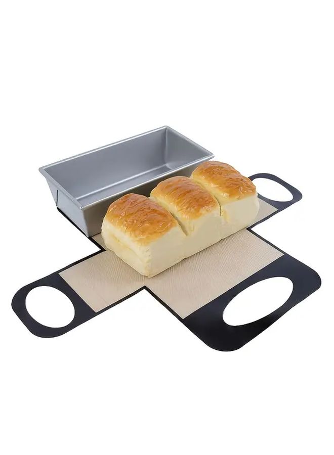 Orange Silicone Baking Mat Non Stick Heat Resistant Food Safe For Even Heat Distribution - Image 4