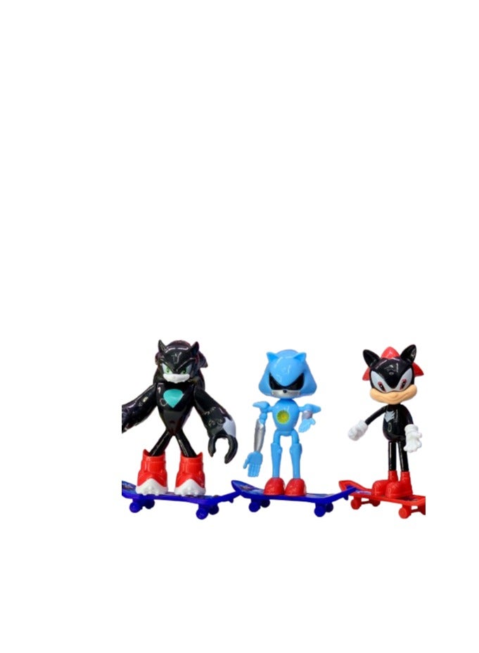 Vigor, the blue robotic skateboarding character with a skateboard - a futuristic design for kids - Image 4