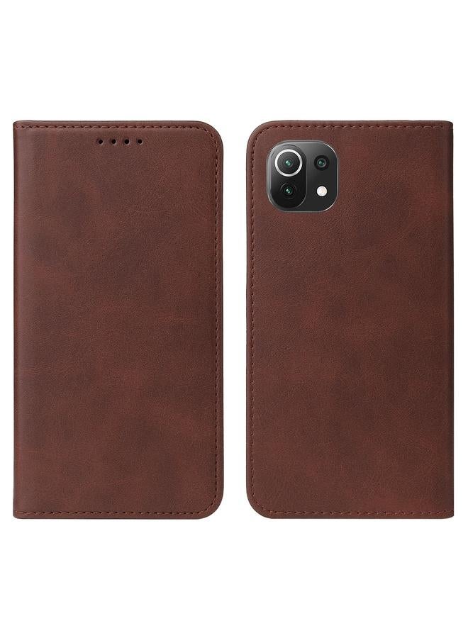 erorex Case For Xiaomi Mi 11 Lite 5G NE Magnetic Closure Leather Phone Case - Image 2