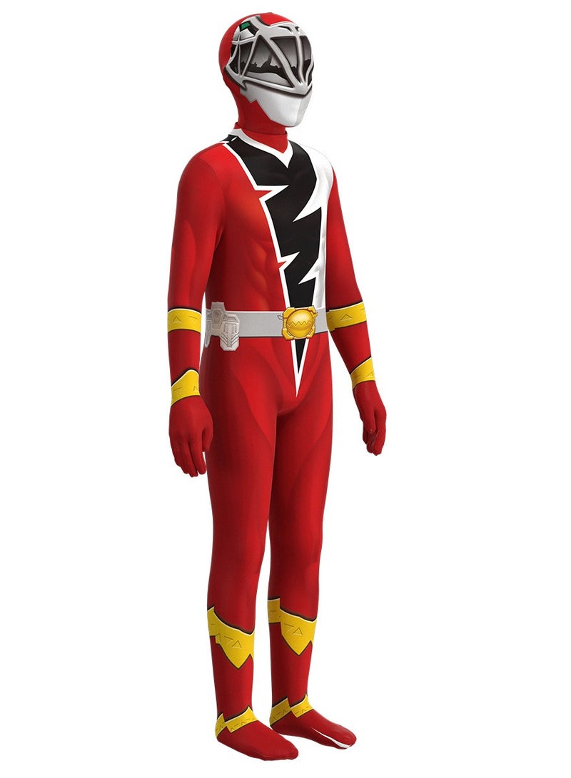 Knight Dragon Sentai Dragon Dresser cos suit tight jumpsuit stage dress up costume - Image 2