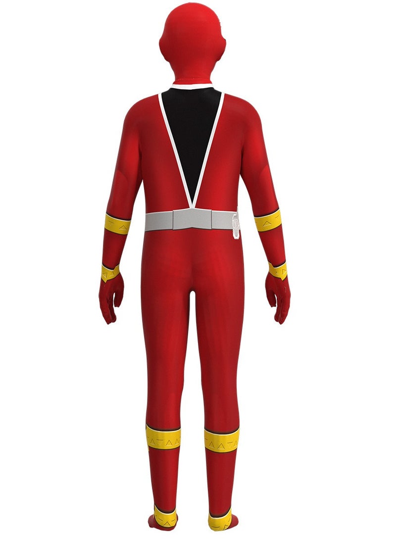 Knight Dragon Sentai Dragon Dresser cos suit tight jumpsuit stage dress up costume - Image 3