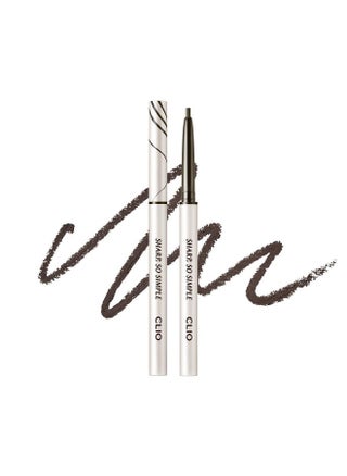 CLIO Sharp So Simple Waterproof Pencil Liner, Eye Pencil, Rich Hyper-Pigmented Color, Smooth Creamy Application, Long-Wearing Matte Finish (4 Colors) (03 BLACK BROWN) - pzsku/ZA996AF1700D15926F554Z/45/1744002805/fc831f80-67fc-4bd3-8097-5bad94a7e25a
