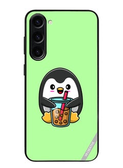 Protective Case Cover For Samsung Galaxy S23 FE Penguin Cola Design Multicolour