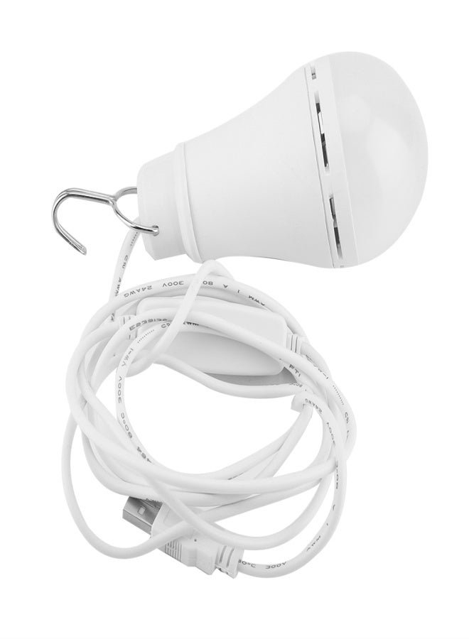 5V USB LED Bulb Light Emergency Lamp for Outdoor Camping Hiking Home Reading(10W) - Image 2