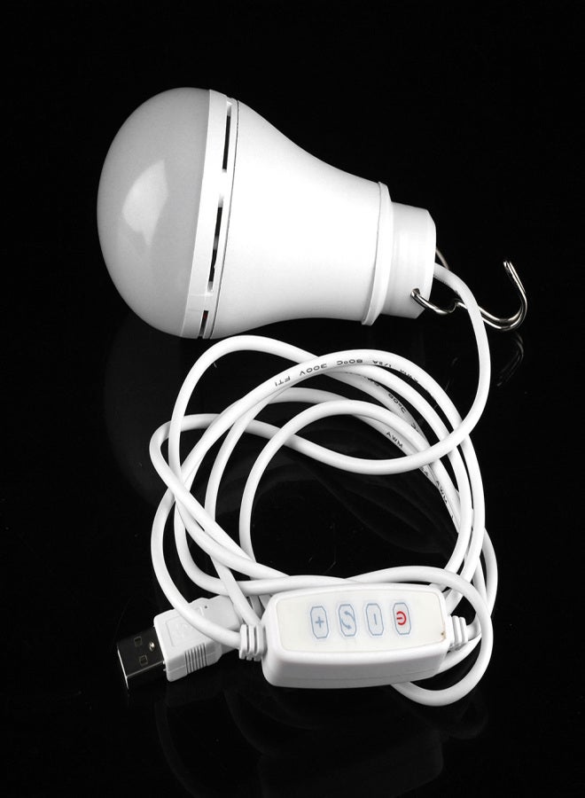 5V USB LED Bulb Light Emergency Lamp for Outdoor Camping Hiking Home Reading(10W) - Image 3