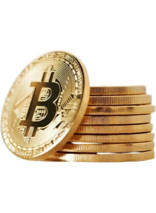 10 Pcs Bitcoin Coin Souvenir with Coin Case, Physical Bitcoin Collection, Gold Plated Bitcoin for Commemoration, Crypto Currency Coin BTC for Gift - pzsku/ZA996E62FA2BAFE5D0FBFZ/45/_/1729134780/ecd6dd38-406a-4d12-80e0-fe4e245d8cf7