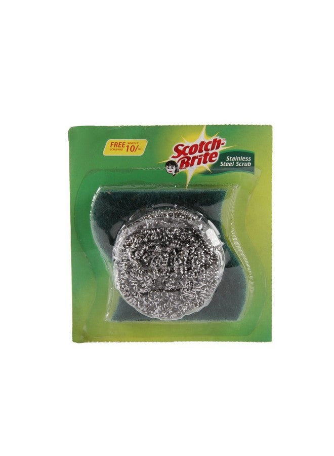سكوتش فرشاة تنظيف الأواني المصنوعة من الفولاذ المقاوم للصدأ - Image 1