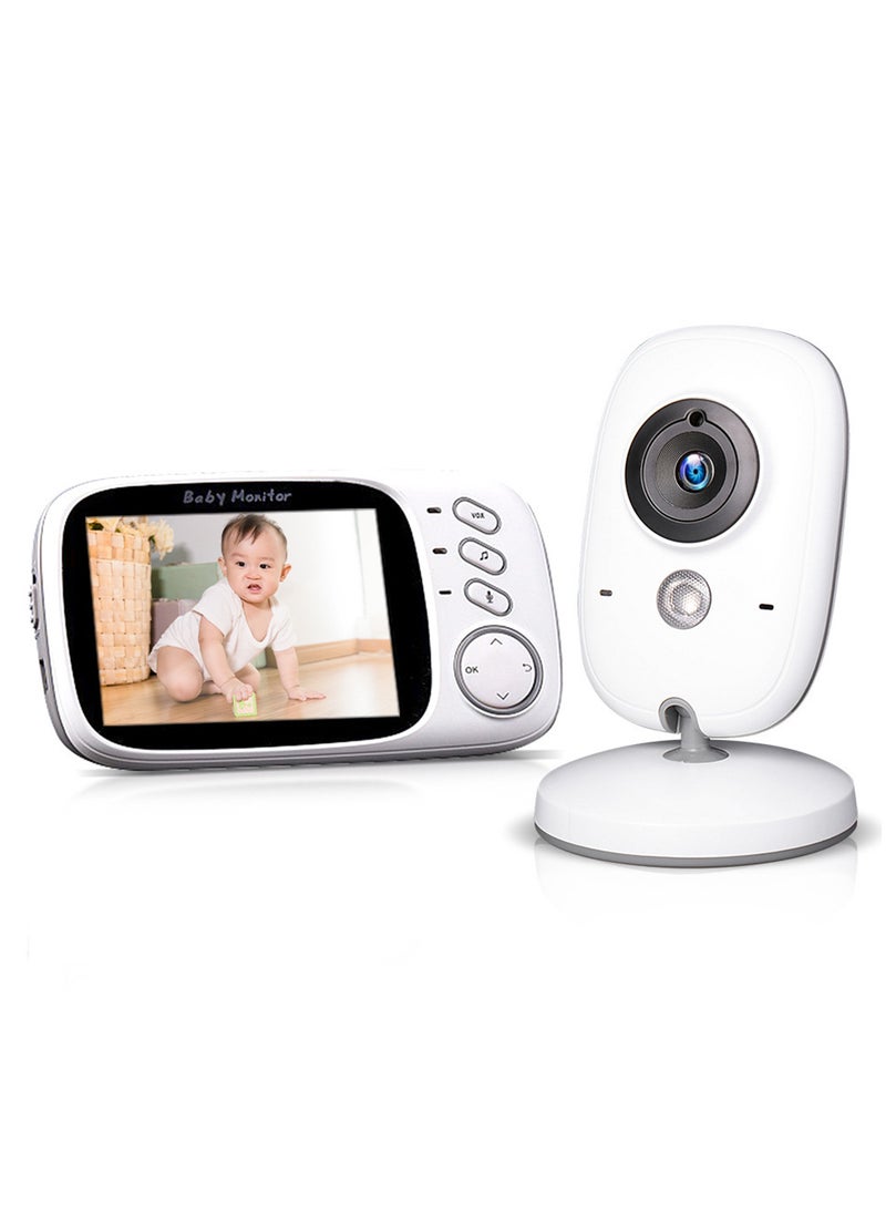 Sharpdo 3.2 Inch Digital Wireless Baby Monitor, Two-Way Intercom, Temperature Display, Music Player, Baby Care Device 320 x 240pxl  - Image 1