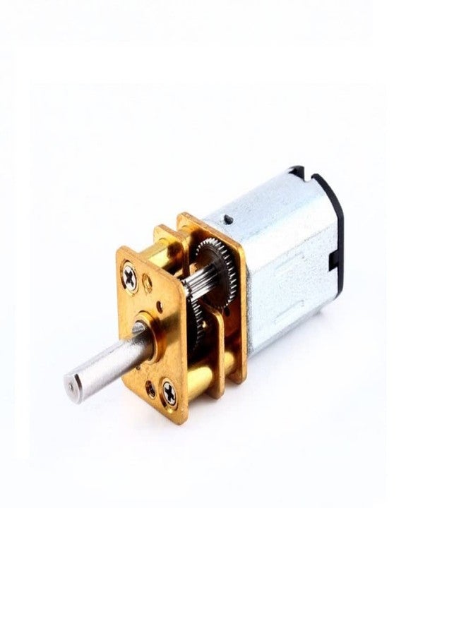Self Lub N20 Mini DC Gear Motor 3V-9V High Torque Metal Motor for Arduino, Robotics & DIY Projects | Miniature Gear Motor. for RC Car, Robot, Automation (Pack of 1)