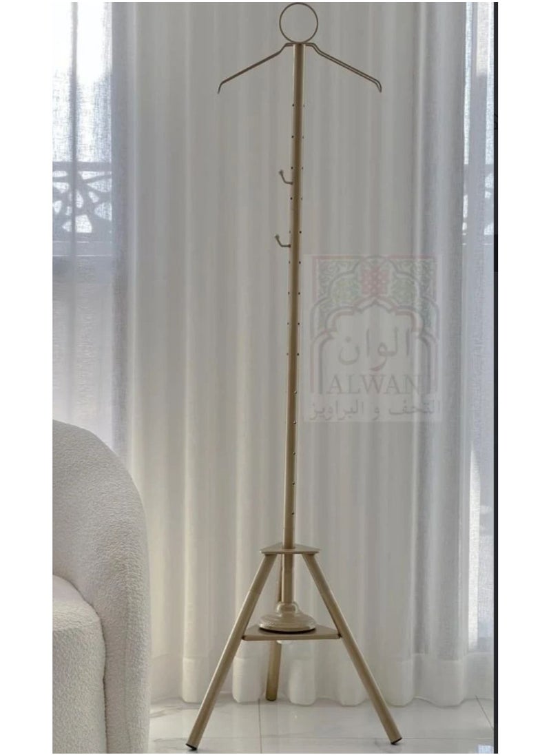 alwan antiques and frames Clothes hanger  golden  - Image 1