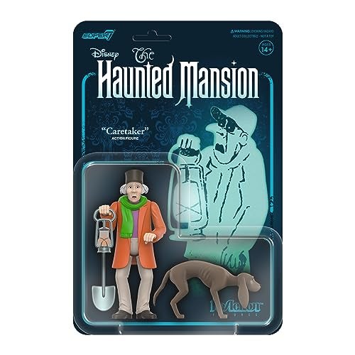 Super7 Haunted Mansion Caretaker 375 in Reaction Figure REHAUNW02CTR01 - Image 1