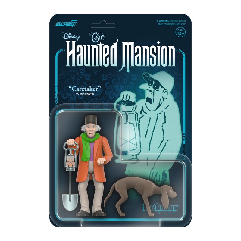 Super7 Haunted Mansion Caretaker 375 in Reaction Figure REHAUNW02CTR01 - Image 3